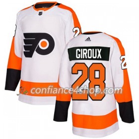 Adidas Maillot de Hockey Philadelphia Flyers Claude Giroux 28 2017-2018 Blanc Authentic - Femme